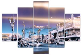 Obraz ulice v Las Vegas (150x105 cm)
