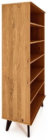 Knižnica z dubového dreva 91x185 cm Golo - The Beds