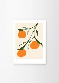 THE POSTER CLUB Autorský mini plagát Orange by Anna Mörner A5