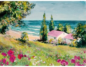 Obraz 85x113 cm Idyll View - Styler