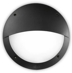 Ideal Lux - Vonkajšie nástenné svietidlo LUCIA 1xE27/23W/230V IP66 čierna