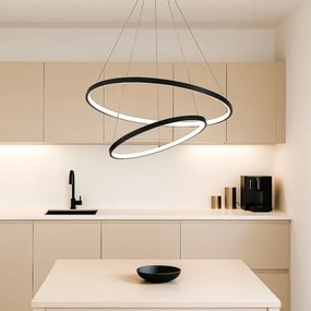 Rabalux 72345 - LED stmieva­teľný luster na lane BELIZA LED/75W/230V 3000-6500K+DO