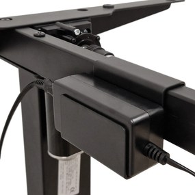 Elektrický PC stolík Motiva 120 (biela + čierna). Akcia -21%. Vlastná spoľahlivá doprava až k Vám domov. 1124891