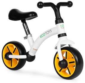 Detský balančný bicykel, čierne ECOTOYS