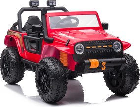 Ramiz Vozidlo Jeep Monster Červená