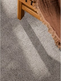 Sivý ručne tkaný okrúhly koberec s prímesou vlny ø 160 cm Kari Organic – Villeroy&amp;Boch