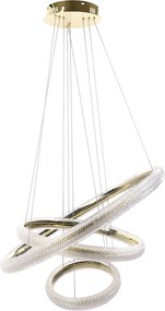 Toolight Toolight, LED stropné osvetlenie, 45W, 3000K, LHJ042-CP3, zlatá, OSW-60025