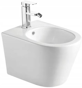 Mexen RICO Rimless, závesná WC misa so sedátkom + bidet, biela, 30724000+35724800