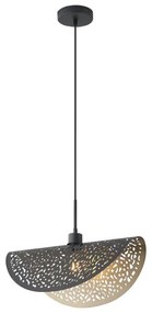 Luster na lanku 1xE27/15W/230V čierna
