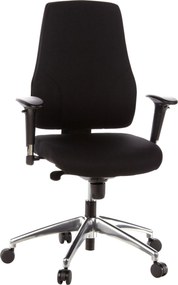 XXXLutz OTOČNÁ STOLIČKA, plochá tkanina, čierna MID.YOU - Online Only kancelárie - 001918007201