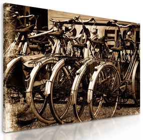 Obraz historické bicykle