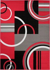 TA Koberec Z897A RED MAYA PP ESM Sivý Obdĺžnikový Rozmer: 300x400 cm