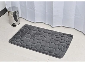 TENDANCE Predložka do kúpeľne Stones, 50x80 cm, grafitová