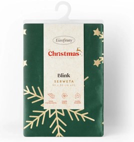 VIANOČNÝ OBRUS ELEGANCE4 85X85 CM VZOROVANÝ