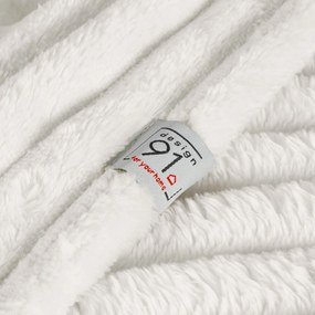 DEKA Z MIKROFLANELU SOFT 170X210 CM BIELA