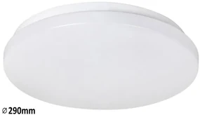 Rabalux LED stropné svietidlo Rob 1x20W | 1400lm | 4000K - priemer 29cm, biela