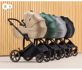 KINDERKRAFT - Kombinovaný kočík 2v1 PRIME 2 šedá