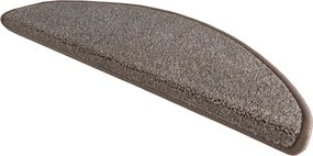 Vopi Nášľapy na schody Messina hnedá polkruh, samolepiaca - 24x65 polkruh (rozmer vrátane ohybu)