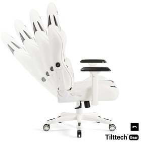Herné kreslo Diablo X-Ray 2.0 King Size, bielo-čierne