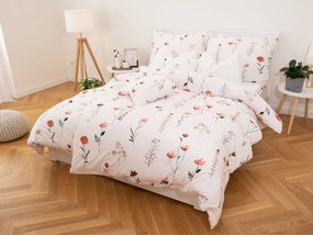 Francúzske obliečky Mako jersey – Vlčie maky béžové