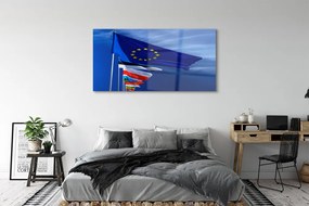 Obraz plexi Rôzne vlajky 140x70 cm