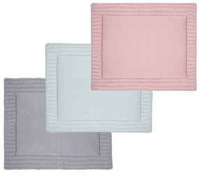 Ružová bavlnená hracia podložka Kindsgut Mat, 70 x 90 cm