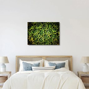 Sklenený obraz skalníc (70x50 cm)
