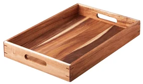 Servírovací podnos Agát 45,7 x 30,5 x 6,3 cm - FLOW Wooden - 593715