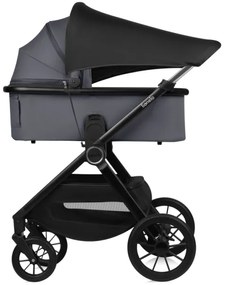 Lionelo - Kombinovaný kočík 3 v 1 LAYLA Grey Stone