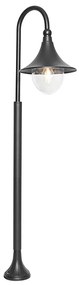 Klasické vonkajšie svietidlo čierne 125 cm IP44 - Daphne