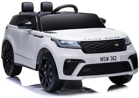 Lean Cars Elektrické autíčko -Range Rover - nelakované - biele - motor 2x45W - batéria 1x12V4,5Ah - 2021