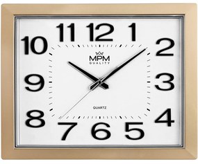 Hranaté nástenné hodiny MPM 4224.80
