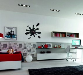 SENTOP | Moderné nástenné hodiny fľak I SENTOP FL-Z18K- HEU+ analógové