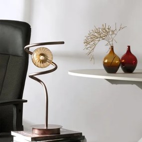 ONLI - Stolná lampa FRIDA 1xG9/10W/230V 42 cm medená