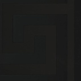 Vliesové tapety na stenu Versace III 93523-4, rozmer 10,05 m x 0,53 m, grécky kľúč čierny, A.S. Création