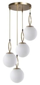 Luster na tyči MORINO 4xE27/60W/230V