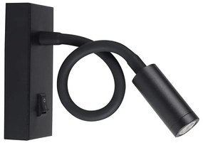 Kanlux 32522 - LED Flexibilná lampička TONIL LED/2,7W/230V čierna