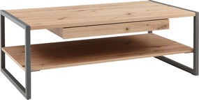 XXXLutz KONFERENČNÝ STOLÍK, dub artisan, kompozitné drevo, 110/60/40 cm Hom`in - Stolíky do obývačky - 000687042304
