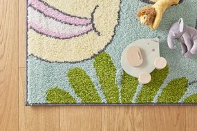 Detský koberec Funky Top Tig mätový