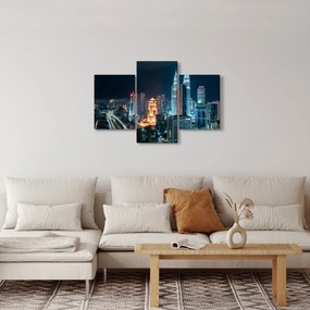 Obraz - Noc v Kuala Lumpur (90x60 cm)