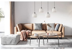 Závesné svietidlo Riffle, 4x biele sklenené tienidlo, b