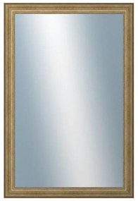DANTIK - Zrkadlo v rámu, rozmer s rámom 80x160 cm z lišty HRAD strieborná patina (2823)