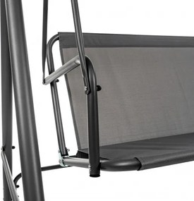 MI Záhradná hojdačka EVE antracit