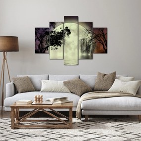 Obraz - Spln nad hladinou (150x105 cm)