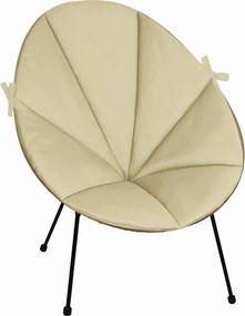 Podsedák do záhradného kresla ACAPULCO 91x72 cm - béžový