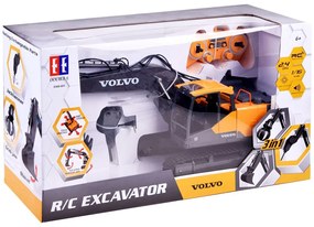 Veľký bager VOLVO 3 v 1 na diaľkové ovládanie - 3 hroty RC0495
