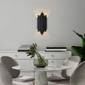 Nástěnná lampa Reis černá