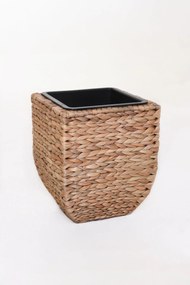 Kvetináč ASIA, vodný hyacint, výška 30 cm, natur