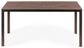 ModernHome Záhradný stôl 156 x 78 cm Hnedý