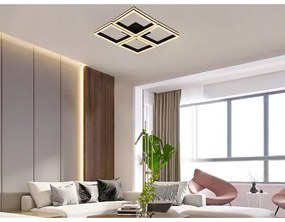 LED stmievateľný prisadený luster LED/215W/230V 3000-6500K + diaľkové ovládanie